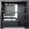 Tecware Timber ATX PC Case, High Airflow Mid Tower with Wood Front Panel, ATX/mATX/ITX – Black Image