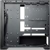 Tecware Timber ATX PC Case, High Airflow Mid Tower with Wood Front Panel, ATX/mATX/ITX – Black Image