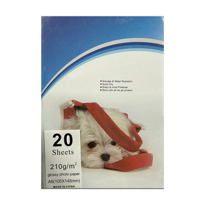 Generic Generic Gloss Photo Paper 210gsm A6 x20 Sheets 148mm x 105mm
