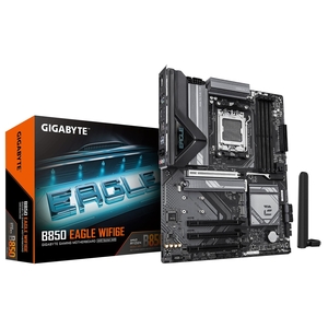 Gigabyte Gigabyte B850 EAGLE WIFI6E AMD AM5 Socket Motherboard, ATX, 4x DDR5 Slots, Wi-Fi 6E