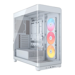 CORSAIR FRAME 4500X RS-R ARGB White Panoramic Glass Mid-Tower PC Case