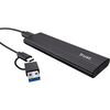 Trust M.2 NVMe SSD Enclosure, USB-C 10Gbps External Hard Drive Enclosure up to 4TB Image