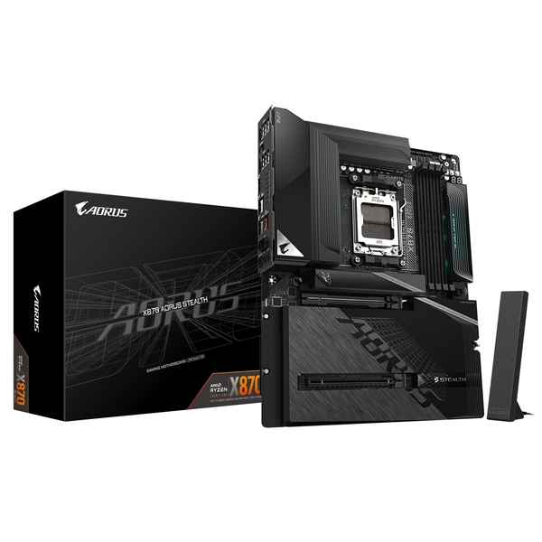 Gigabyte X870 AORUS STEALTH AM5 DDR5 PCIe 5.0 ATX Motherboard