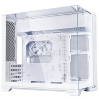 Lian Li O11 VISION-M WHITE mATX Dual Chamber Case