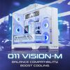 Lian Li O11 VISION-M WHITE mATX Dual Chamber Case Image