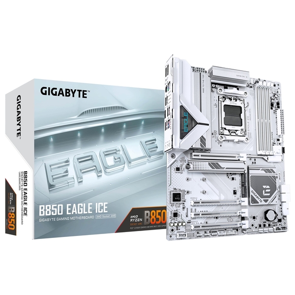 Gigabyte B850 EAGLE ICE  AMD AM5 Socket Motherboard, ATX