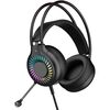 VIDA GAMER BLK 4IN1 USB KB MS HS KIT Keyboard Mouse Included Gaming QWERTY UK English Black Image