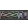 VIDA GAMER BLK 4IN1 USB KB MS HS KIT Keyboard Mouse Included Gaming QWERTY UK English Black Image