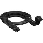 Corsair 90° 12V-2x6 GPU Power Cable Style B – For NVIDIA GeForce RTX Graphics Cards, Easy Connection, Ultra-Flexible, Thermal Protection – Style B