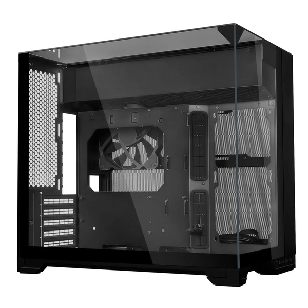 Lian Li O11 VISION-M Black mATX Dual Chamber Case