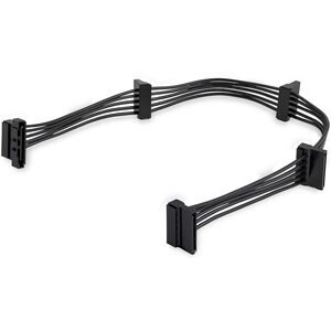 StarTech 400 mm SATA Power Splitter/ 90 Degree  Adapter Cable  M/F