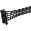 StarTech 400 mm SATA Power Splitter/ 90 Degree  Adapter Cable  M/F Image
