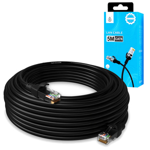 Generic 5 Meter Network Cable Cat6 -  Black