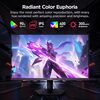 KOORUI 27 Inch Gaming Monitor, 200Hz, QHD 1440P, 1ms, HDR 400, Fast IPS | Adaptive Sync, VESA Mountable, HDMI / DP Image