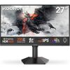 KOORUI 27 Inch Gaming Monitor, 200Hz, QHD 1440P, 1ms, Fast IPS | 1440p gaming monitor, Adaptive Sync, Height Adjustable, VESA Mountable, HDM I /DP Image