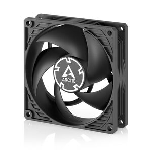 Arctic Cooling ARCTIC P9 Silent - PC fan, 92 mm particularly quiet case fan, optimized for static pressure, quasi silent fan motor, 1900 rpm - Black