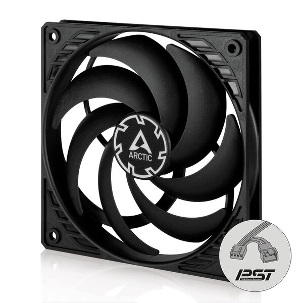 Arctic Cooling ARCTIC P12 Slim PWM PST Pressure-Optimised 120 Mm PWM Fan with Integrated Y-Cable