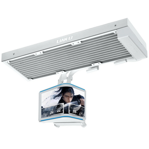 Lian Li Lian Li HydroShift II OLED Curved 360 FANLESS White All In One CPU Cooler - 360mm