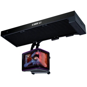 Lian Li Lian Li HydroShift II OLED Curved 360 FANLESS Black All In One CPU Cooler - 360mm