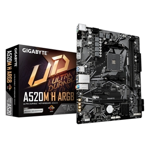 Gigabyte AMD A520 H ARGB (Socket AM4) RYZEN DDR4 Micro ATX Motherboard