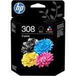 HP 308 Multi Pack - Print cartridges - 1 x Black , 1x Colour