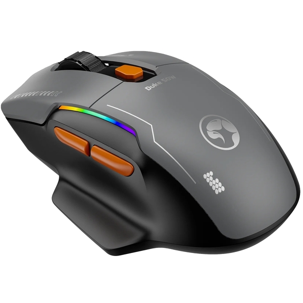MARVO Duke 50  Wireless Gaming Mouse, Tri-Mode Connectivity USB, 2.4GHz & Bluetooth, 6 DPI levels (800 - 12800), 1000Hz Polling Rate, 13 Mode RGB Backlighting, 79g