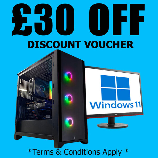 Falcon £30 OFF A GAMING PC  - DISCOUNT VOUCHER * T  AND C  APPLY *