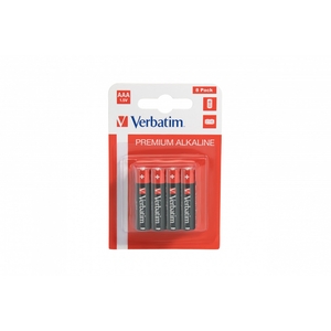 Verbatim Verbatim  Verbatim AAA Battery Alkaline 8 Pack (Hangcard)