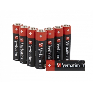 Verbatim Verbatim AA Battery Alkaline 8 Pack (Hangcard)
