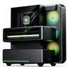 Phanteks EX5 High Airflow ATX Mid Tower Chamber Case - Satin Black Image