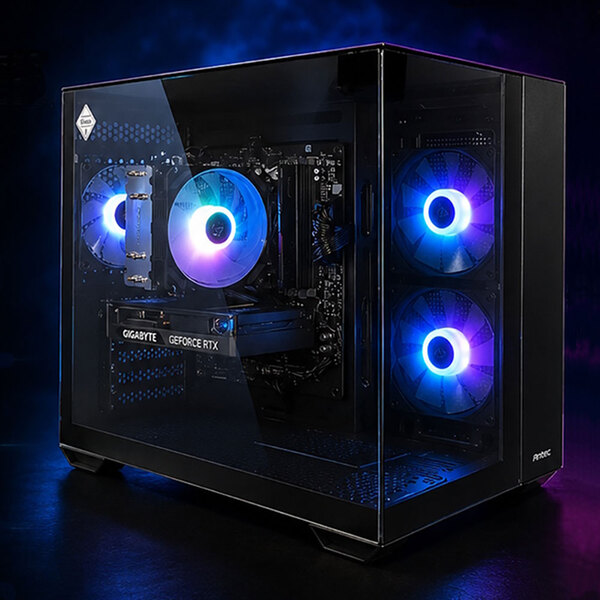 Falcon Quantum RTX 5060, AMD 560+0, 16GB, 1TB Pre Built Next Day Gaming PC