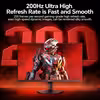 KOORUI 27 inch Gaming Monitor 200Hz, Fast IPS, 1ms, HDR400, FHD 1080P Image