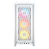 Corsair FRAME 4000D LCD RS ARGB White Tempered Glass Mid Tower ATX PC Case with 14.5`` XENEON EDGE Image