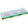 Lian Li UNI FAN SL FLEX 120mm Triple Fan Pack With Controller - White Image
