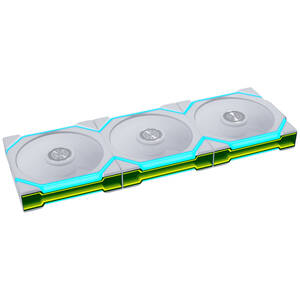 Lian Li Lian Li UNI FAN SL FLEX 120mm Triple Fan Pack With Controller - White