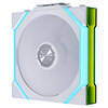 Lian Li UNI FAN SL FLEX 120mm Triple Fan Pack With Controller - White Image