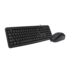 BUILDERS CHOICE Builders Choice Standard 104 USB Keyboard & Optical Mouse Set - Black (Retail Box).