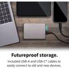 Toshiba 4Tb Canvio Flex USB 3.0 2.5 Inch External Hard Drive - Silver Image