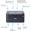 Brother Wireless mono laser printer | 20 PPM Image