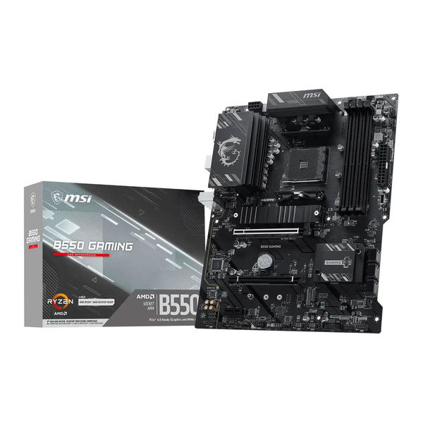 MSI B550 GAMING AM4 DDR4 PCIe 4.0 ATX Motherboard
