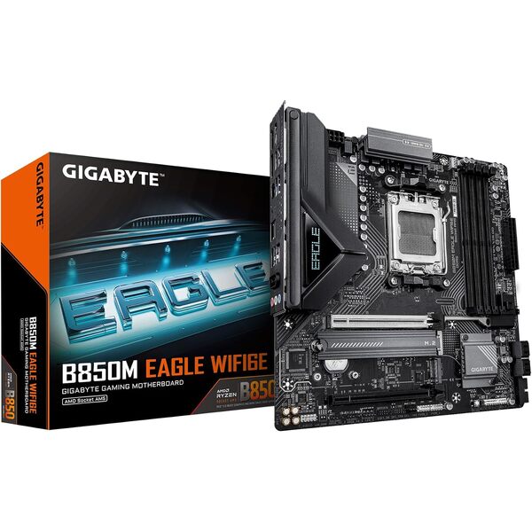 Gigabyte B850M EAGLE WF6E, 1x DisplayPort / 1x HDMI Port