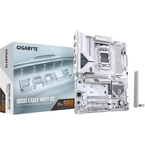 Gigabyte Gigabyte B850 EAGLE ICE WI-FI7 AMD AM5 Socket Motherboard, ATX