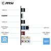 MSI E  AMD Socket AM4 ATX Motherboard Image