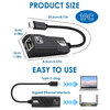 Falcon Value USB-C to Ethernet LAN 1000 Mbps RJ45 Gigabit Network Adapter Image
