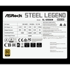 ASROCK Steel Ledgend 1200W ATX Power Supply Unit, 80 PLUS GOLD Certified Image