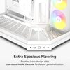 HYTE Y50 RGB Mid Tower ATX - Snow White Image