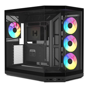 HYTE HYTE Y50 RGB Mid Tower ATX - Pitch Black
