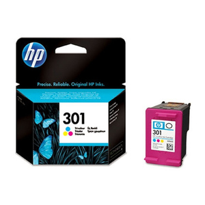 HP HP  Hp 301 - Print Cartridge - 1 X Tri Colour - 165 Page Yeild
