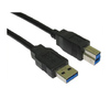 Generic  USB 3.0 Cable A Male B Male - Black (5Mtr) Image