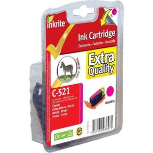 Inkrite Inkrite Canon MP980 MP620 MP630 MP540 iP4600 iP3600- CLI-521M Magenta